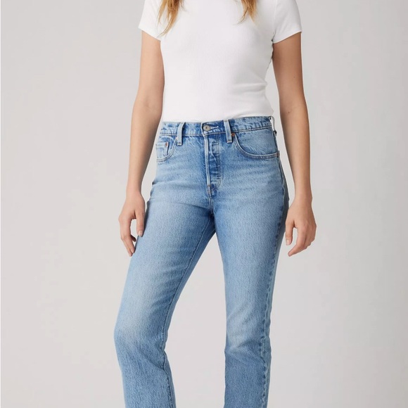 Levi’s 501 Original Fit Blue Denim Jeans - Picture 5 of 7